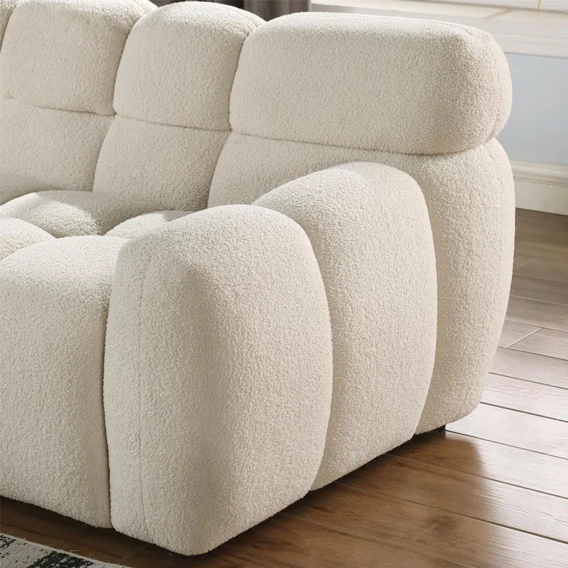 Keala Boucle Upholstered Loveseat