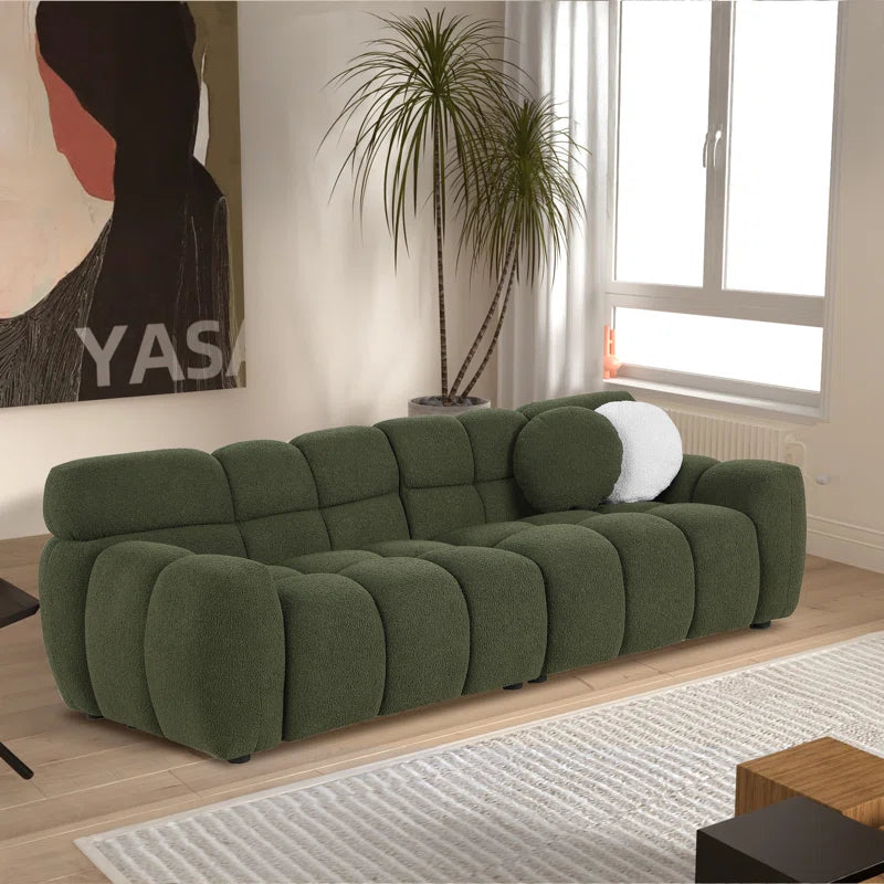 Kieala Boucle Upholstered Sofa