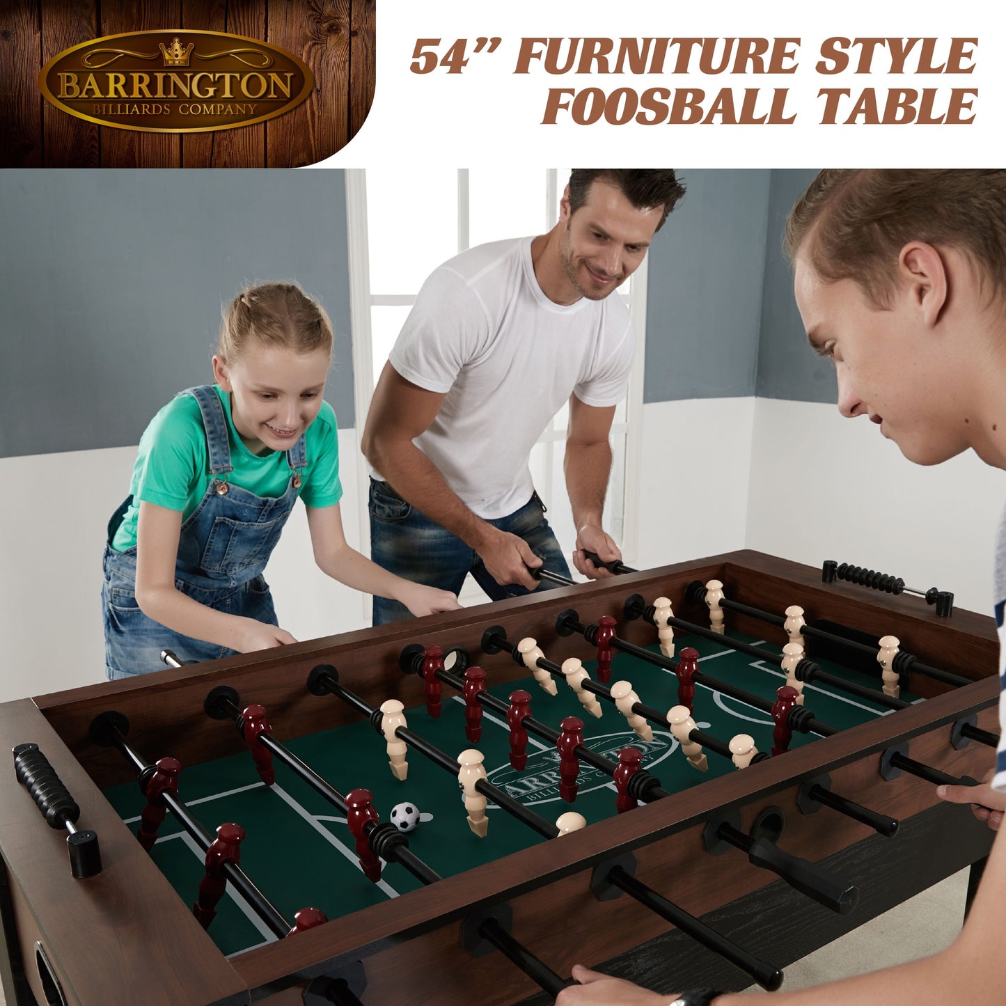 Modern Foosball/Soccer Table 54"