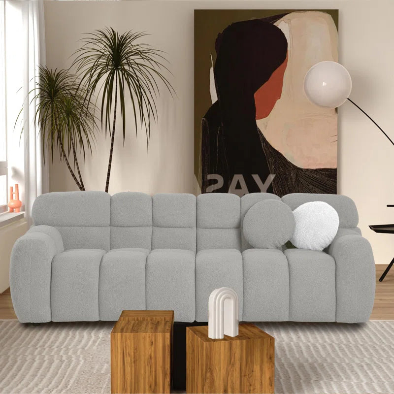 Kieala Boucle Upholstered Sofa