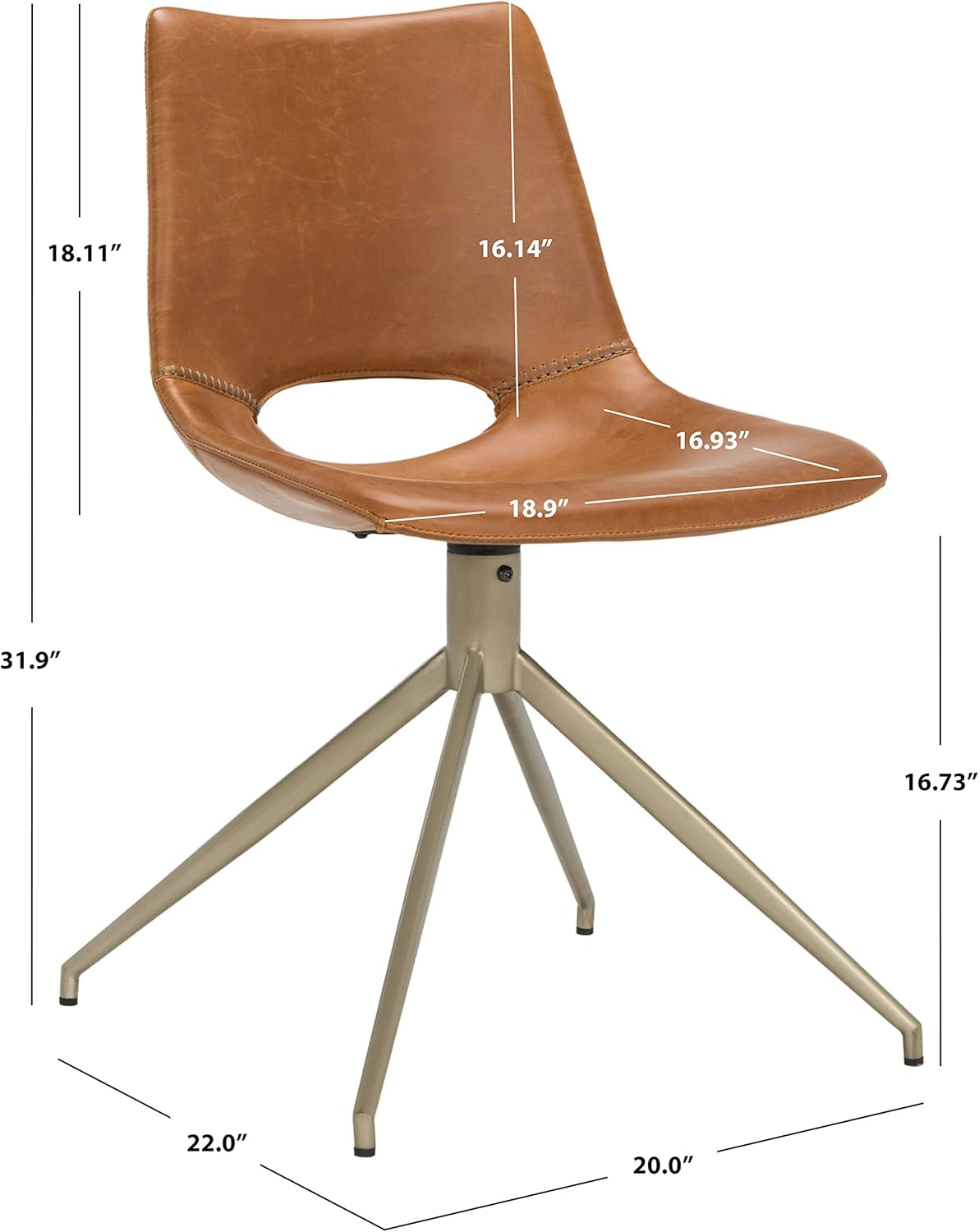 Origins Light Brown Dining Chair Set 