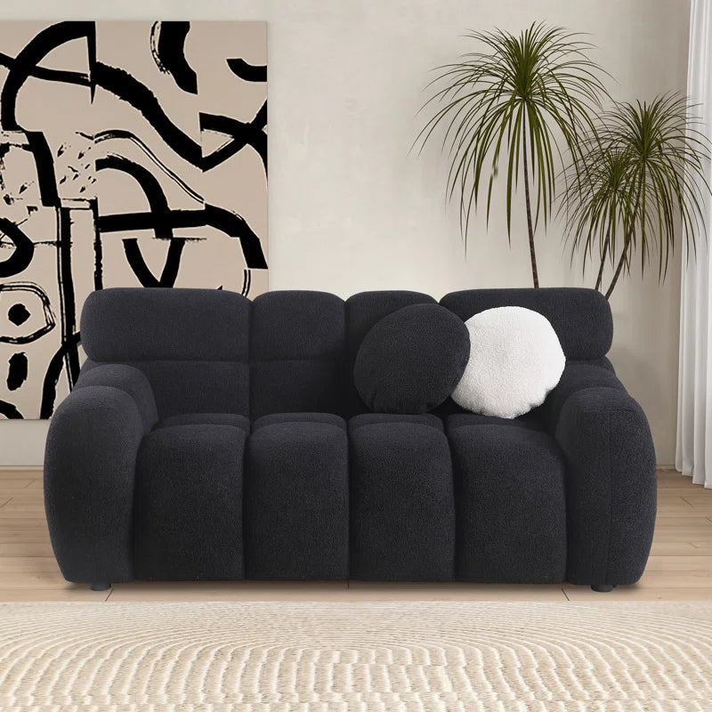 Keala Boucle Upholstered Loveseat