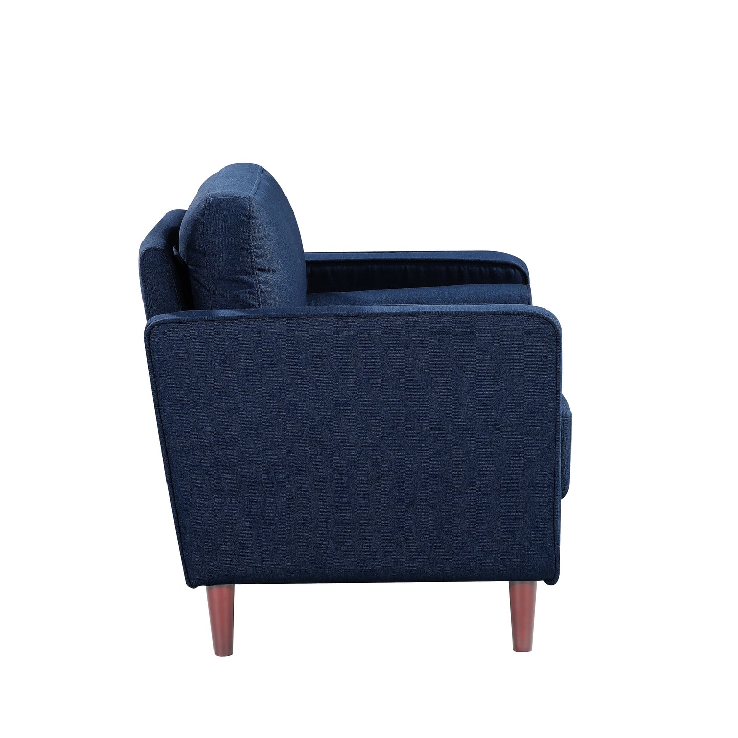 Lorelei Mid-Century Modern Sofa, Navy