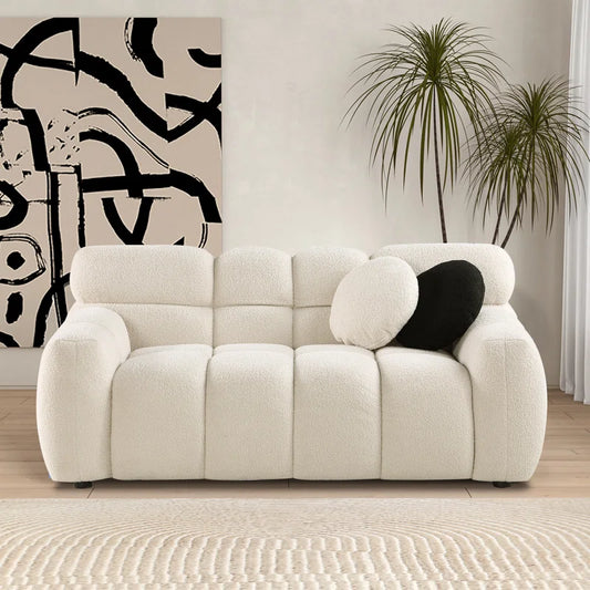 Keala Boucle Upholstered Loveseat