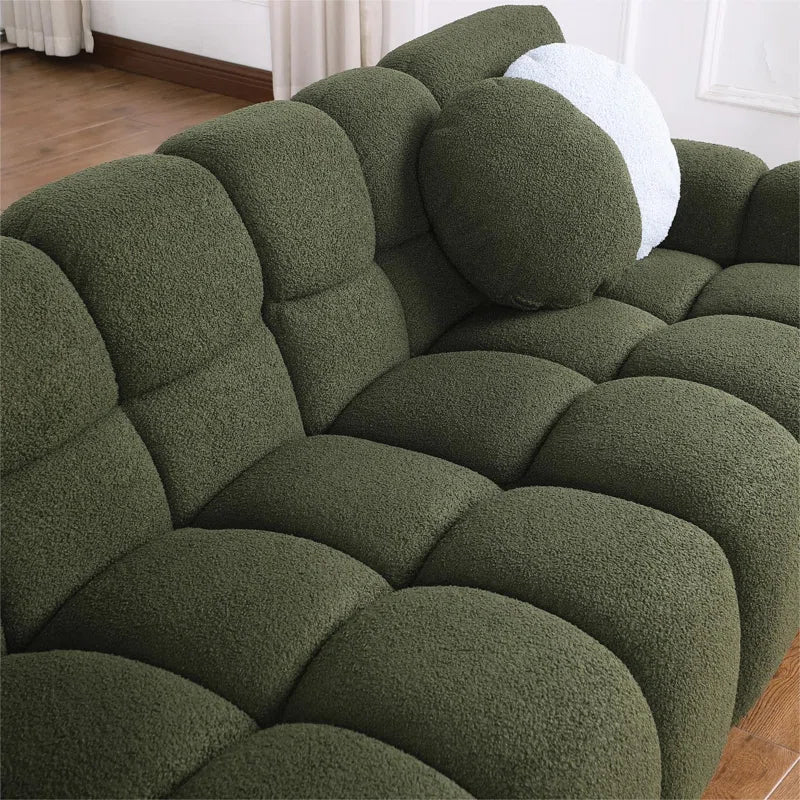 Kieala Boucle Upholstered Sofa