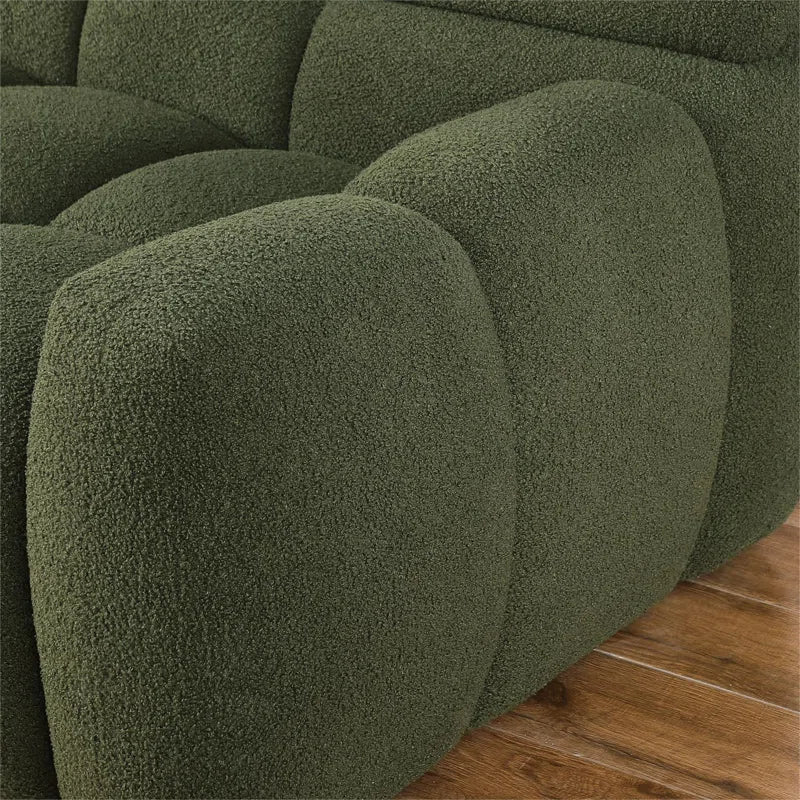 Kieala Boucle Upholstered Sofa