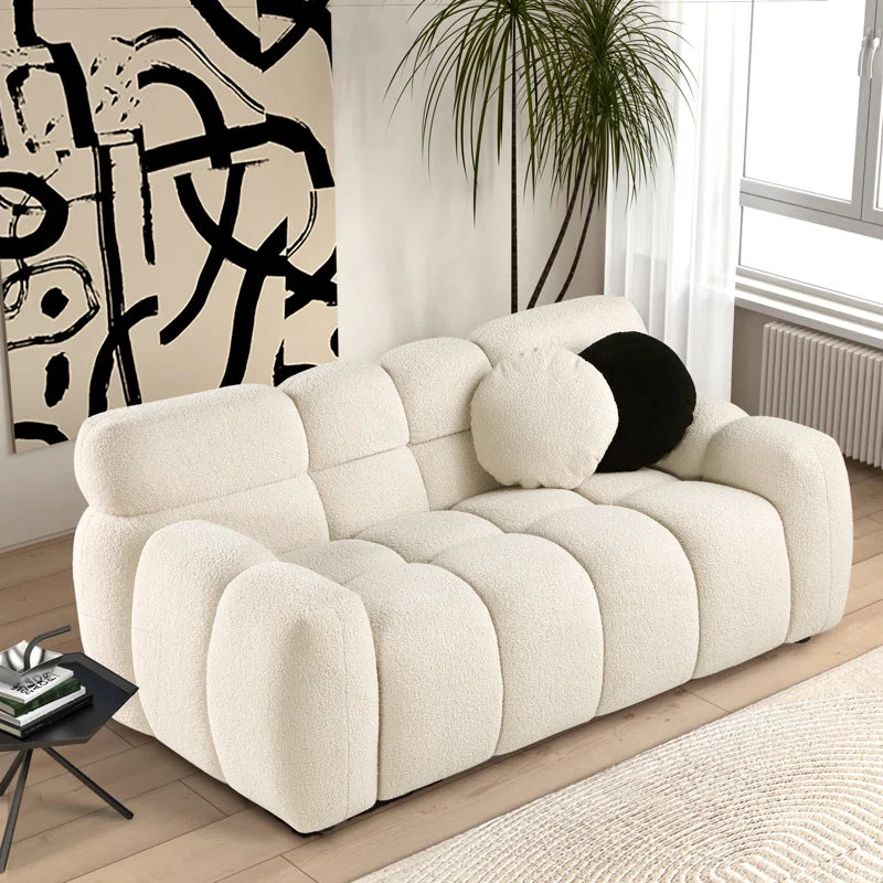 Keala Boucle Upholstered Loveseat