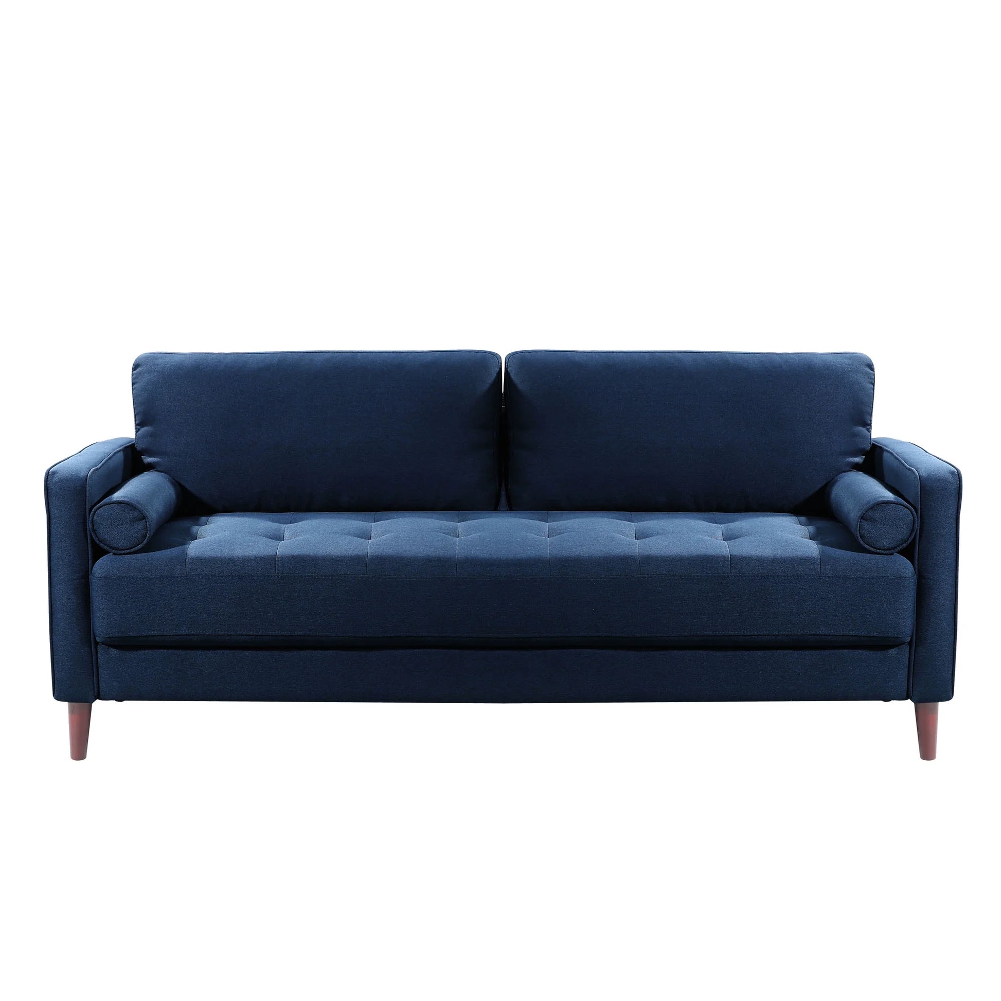 Lorelei Mid-Century Modern Sofa, Navy