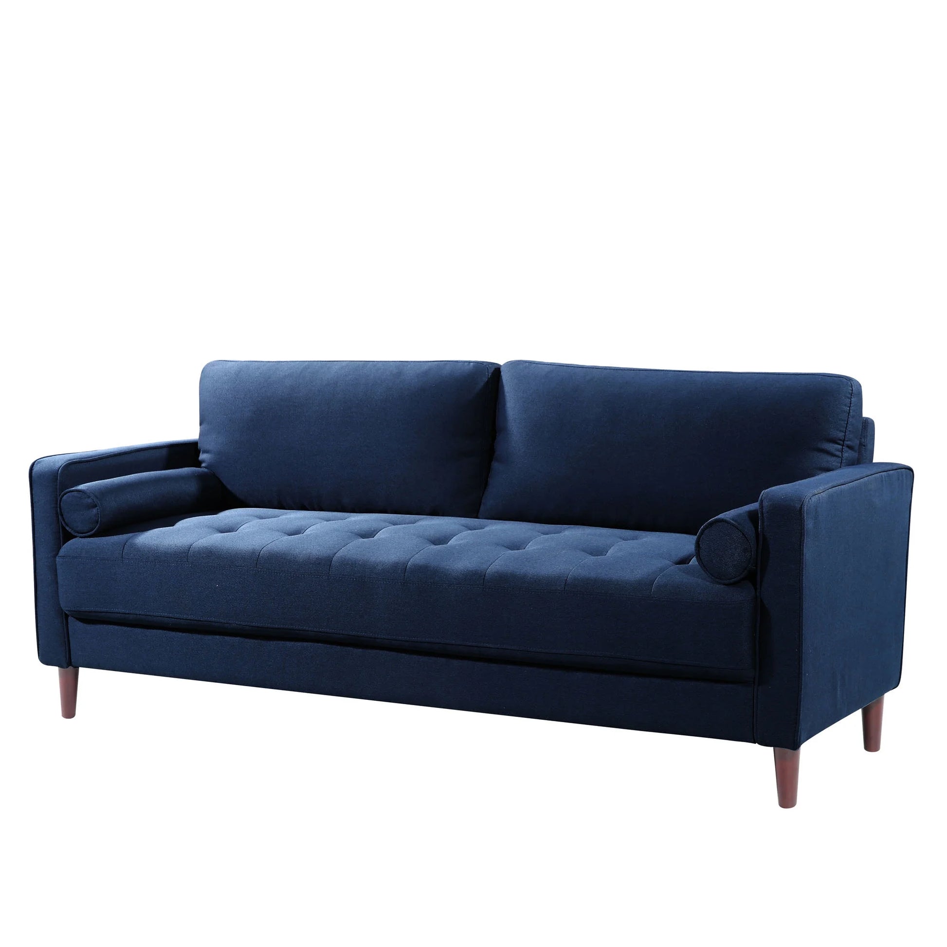 Lorelei Mid-Century Modern Sofa, Navy